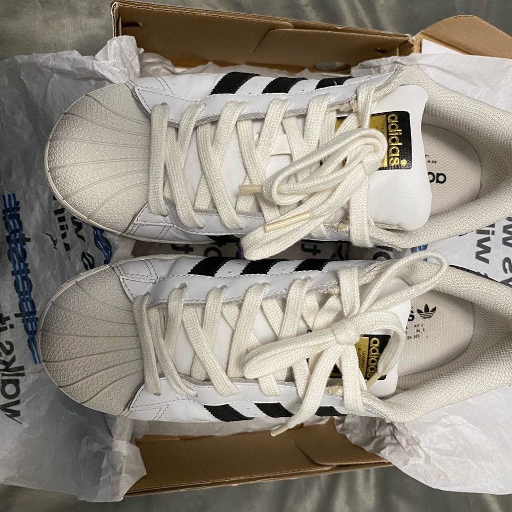 Adidas shell toe